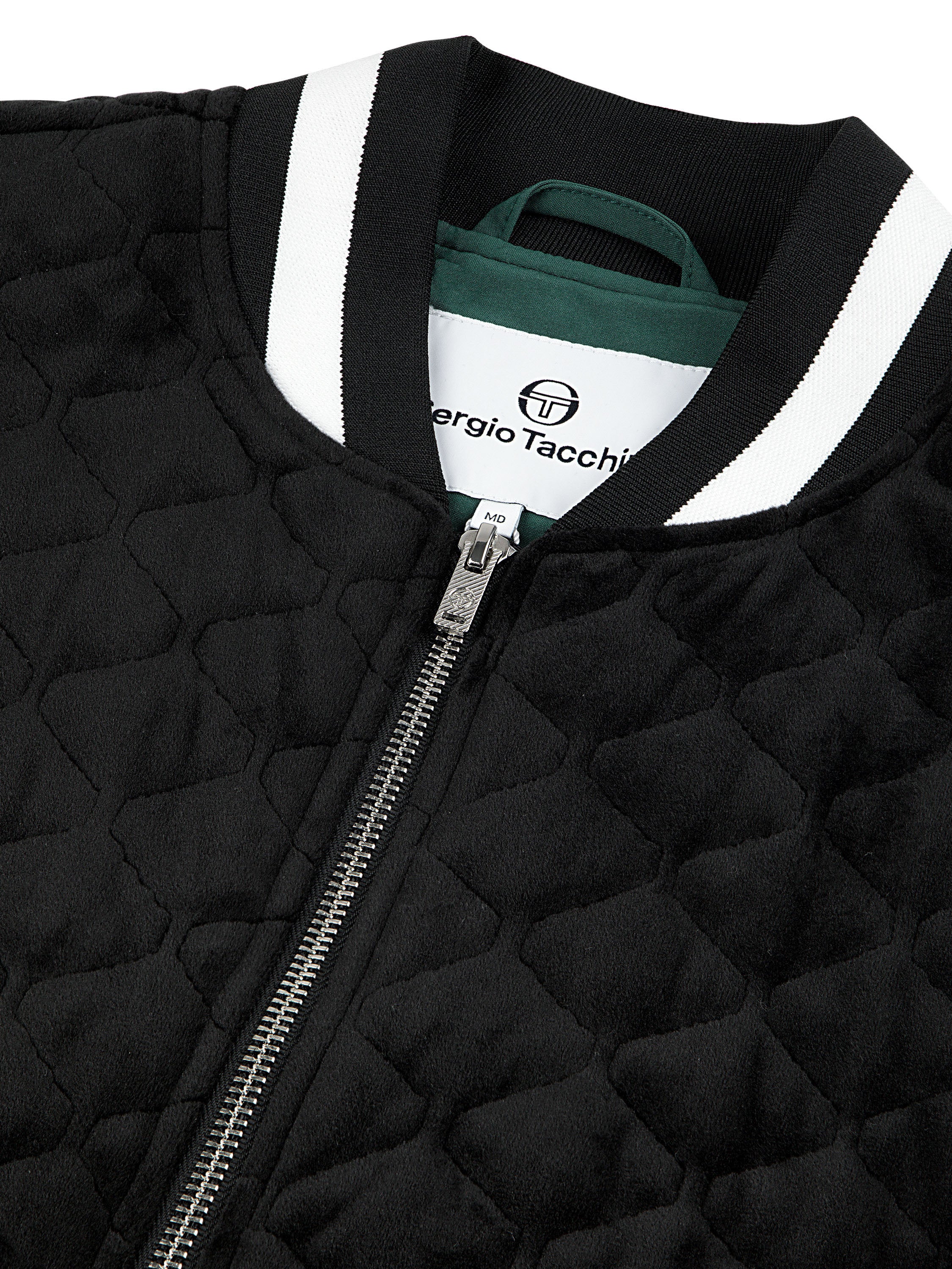 Fasano Quilted Velour Jacket for Women - Soft & Stylish Winter Coat, Black Beauty - Perfect for Casual Outings, Office Wear & Cold Weather Fashion