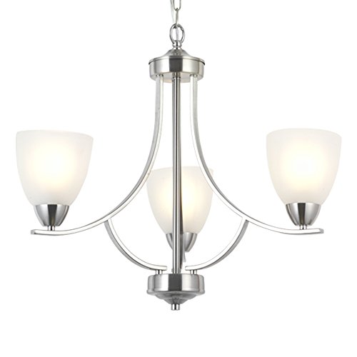 brushed nickel 3 light