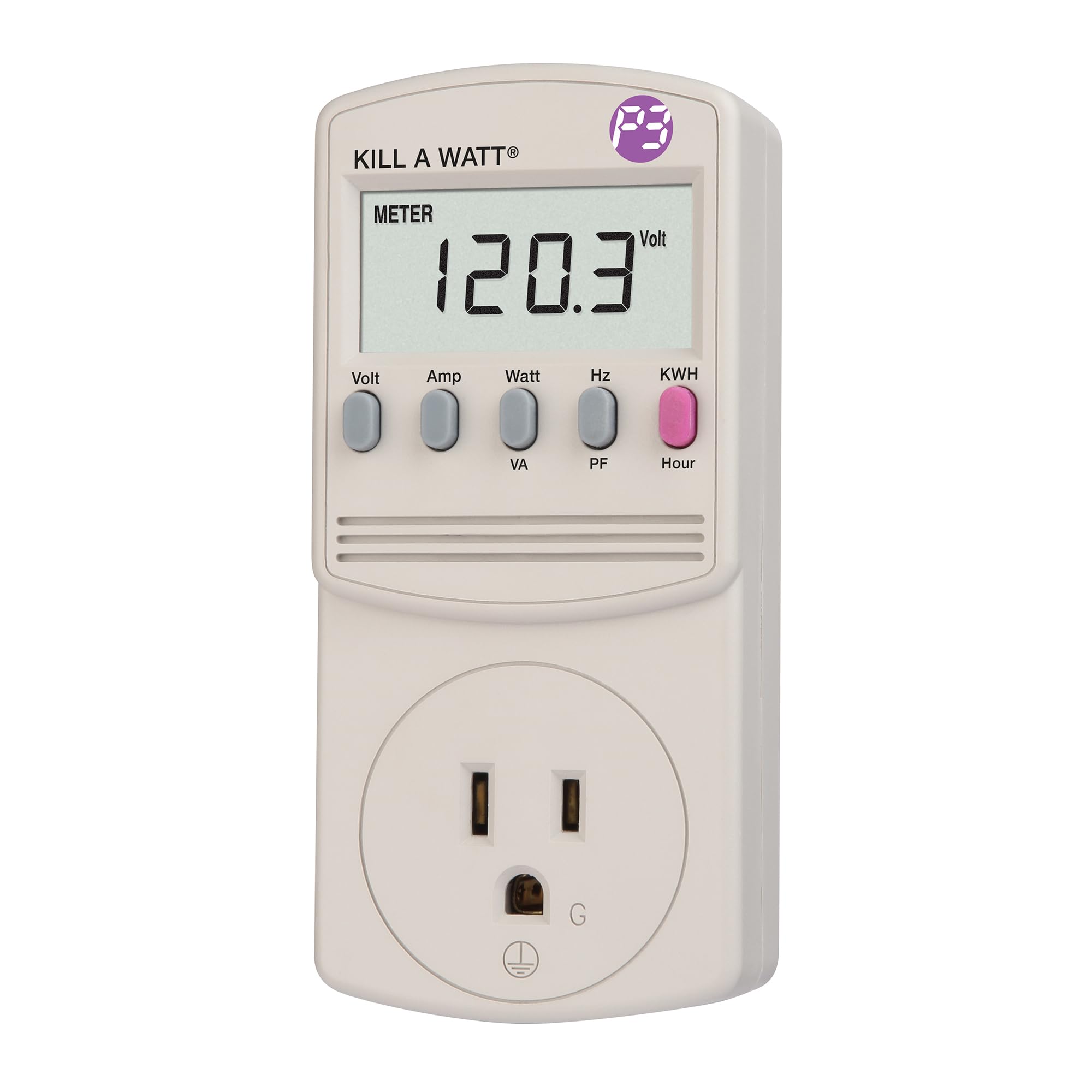 P3 International Kill-A-Watt Electricity Usage Monitor - Track Home Energy Consumption for Appliances & Electronics | Save on Electric Bills
