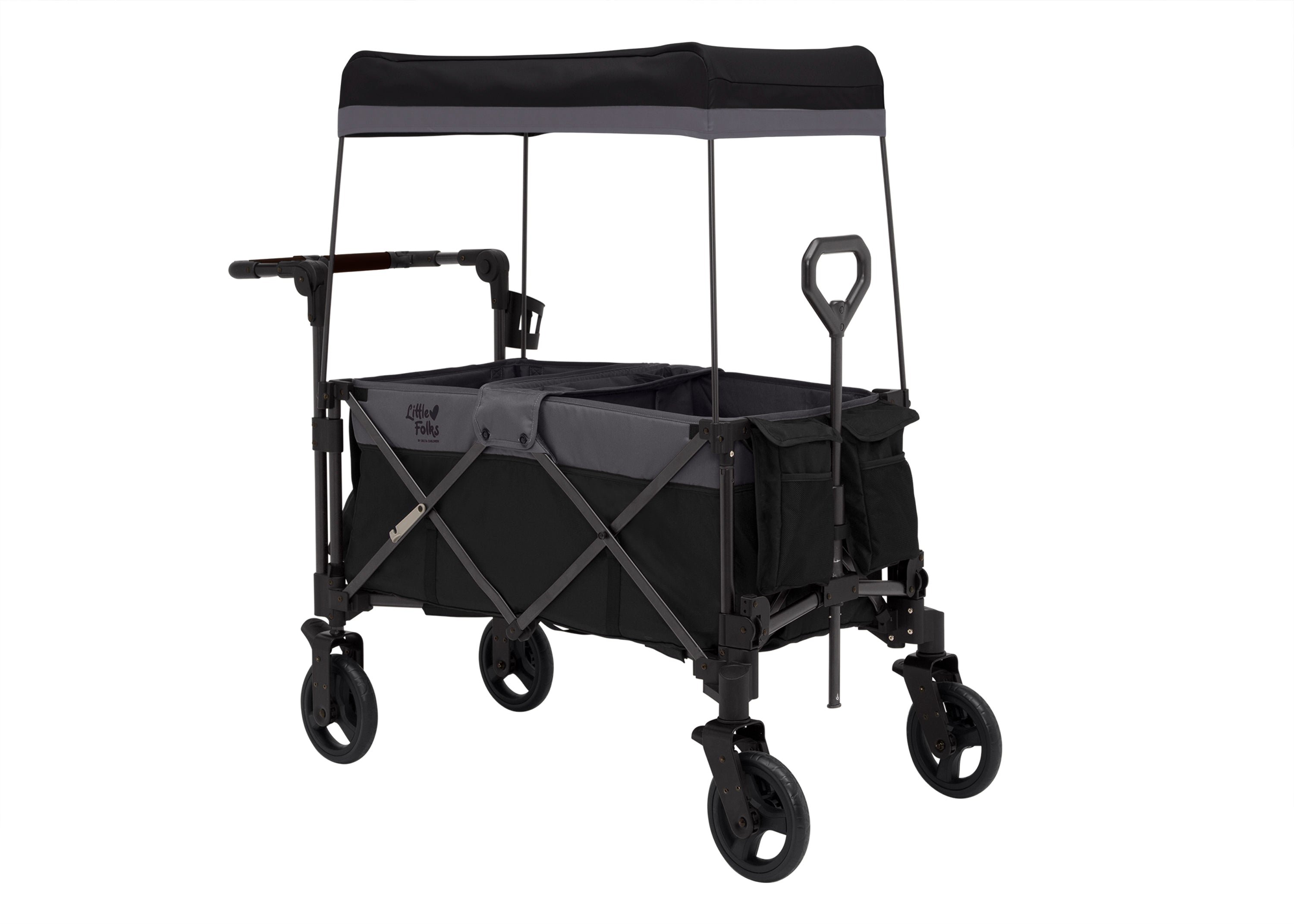 City Wagon Cruiser - Premium Urban Stroller for Kids | Lightweight Foldable Baby Stroller with Adjustable Canopy | Perfect for Shopping, Travel & Daily Walks