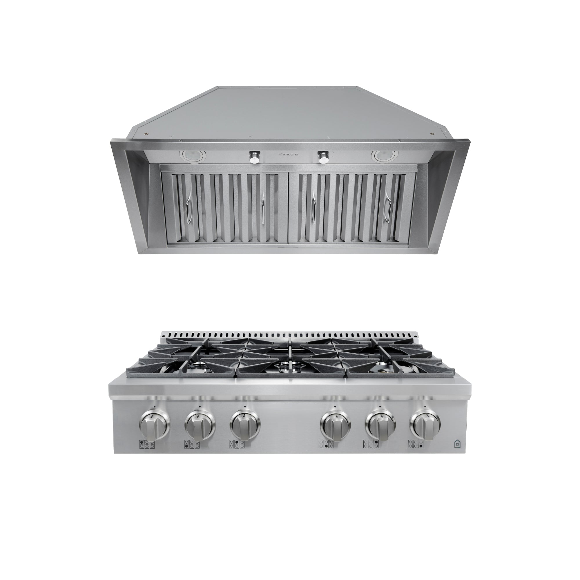 Ancona 2-Piece Kitchen Appliance Set - 36