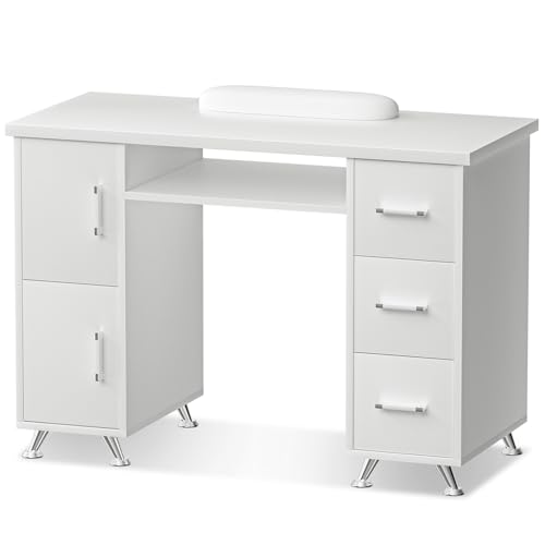 White & Extended Drawer