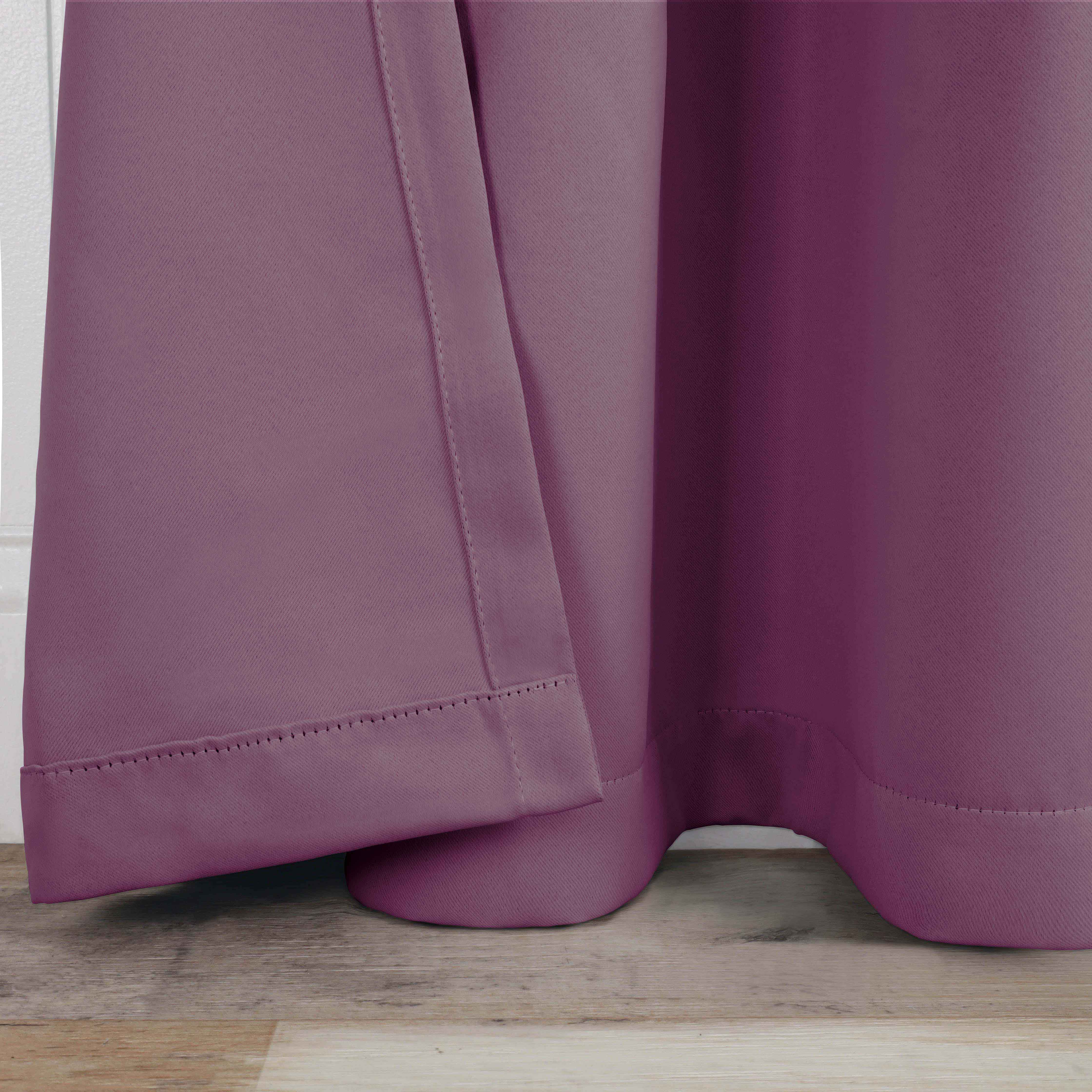 Blackout Curtains for Bedroom - Solid Room Darkening Back Tabs Window Drapes, Set of 2 Panels - Perfect for Nursery, Home Theater & Light Sleepers