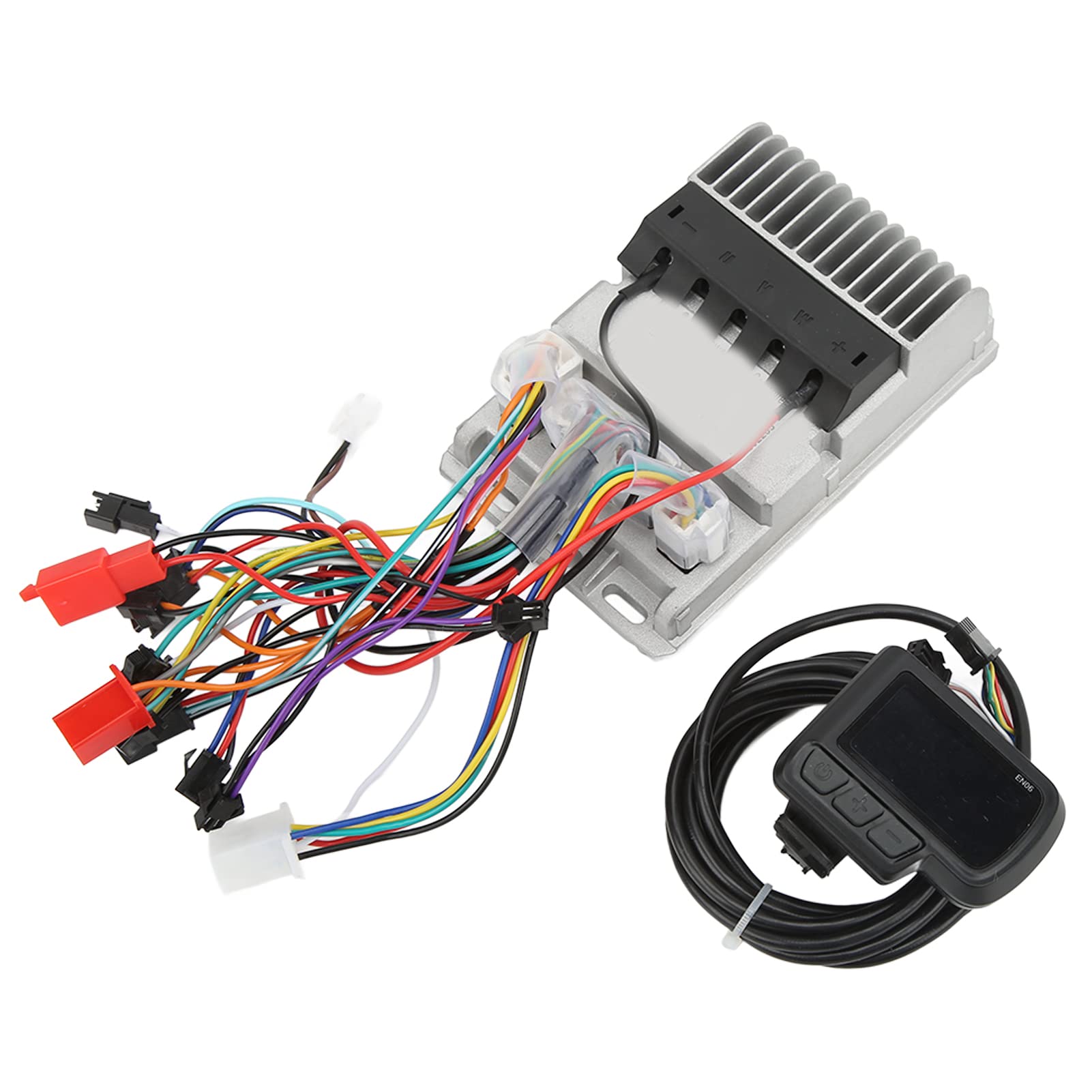 Best Electric Bike Motor Control Kit for Aluminum Brushless E-Bikes - Constant Speed LCD Display Kit for Commuting & Off-Road Cycling
