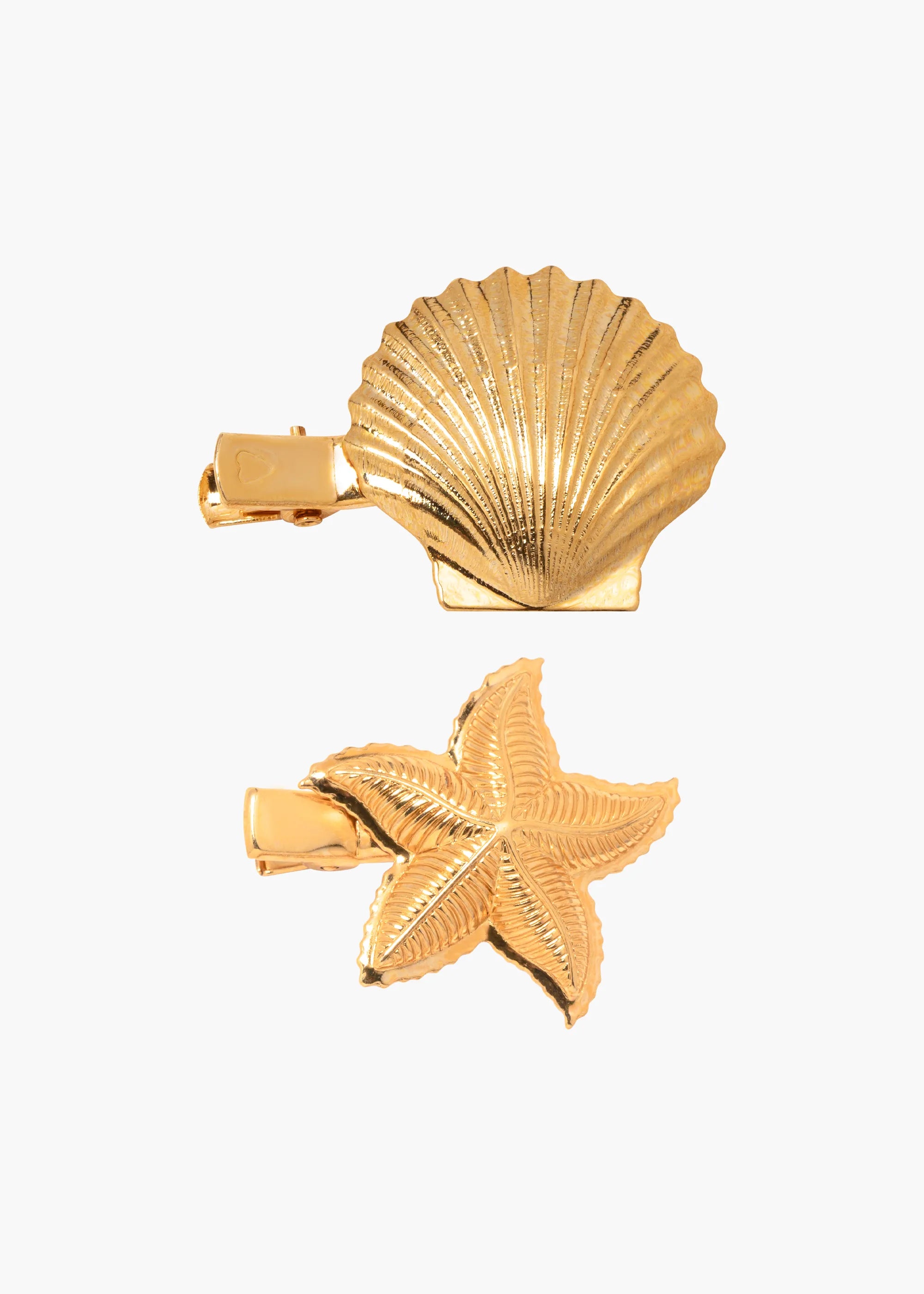 Oceane Barrettes Gold Hair Clips - Elegant Hair Accessories for Women & Girls | Perfect for Parties, Weddings & Everyday Styling
