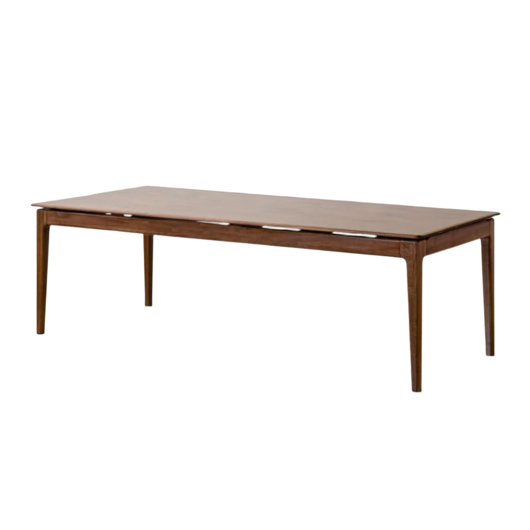 86.6×35.4×29.7 inch / 220×90×75.5 cm  / Rich Dark Walnut Color / dining table