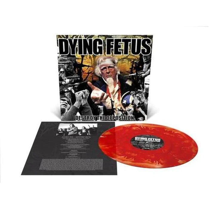 Dying Fetus - Destroy the Opposition (Pool of Blood Edition) Vinyl LP Record | Limited Edition Death Metal Music for Collectors & Fans | Perfect for Home Listening & Music Collections