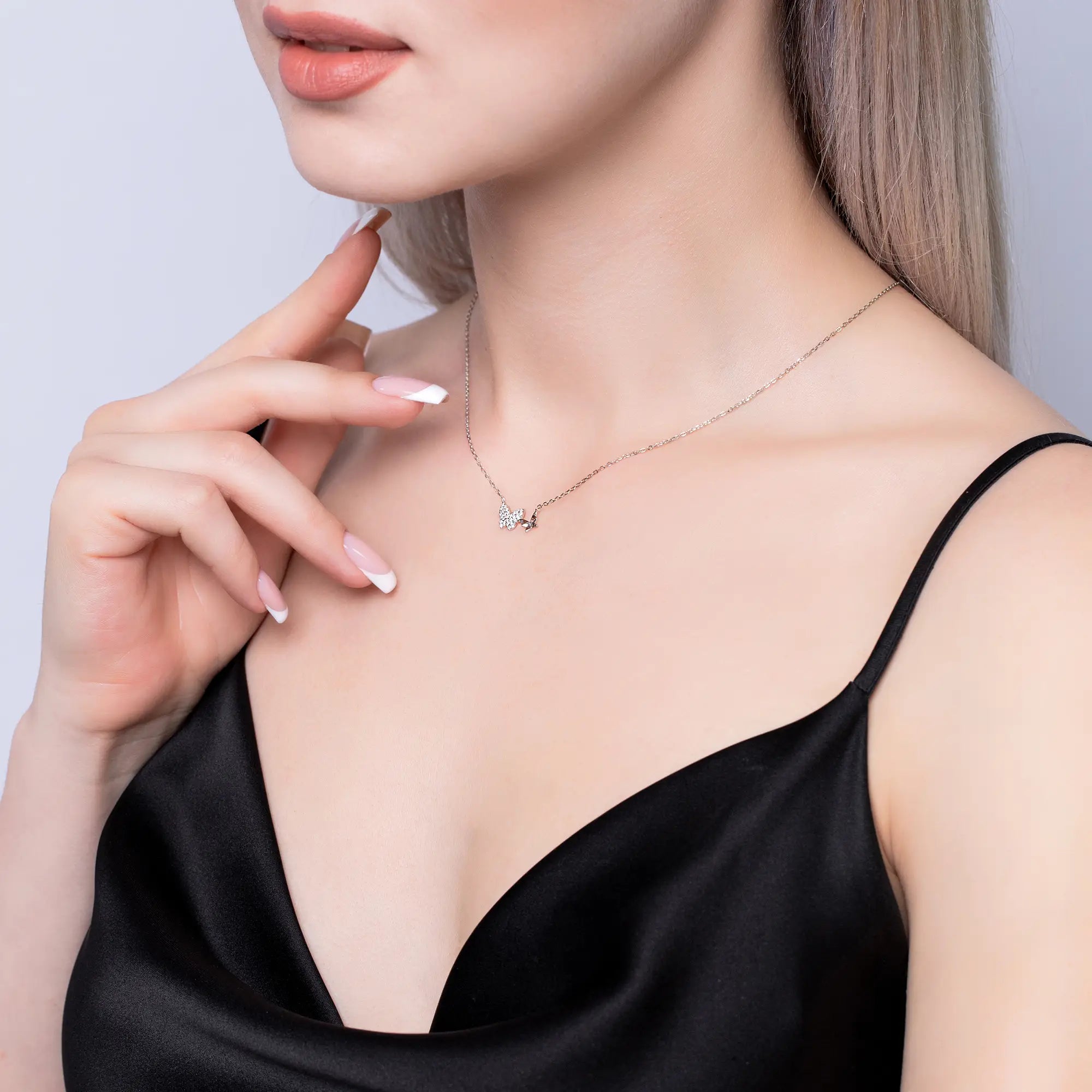 Butterfly Necklace for Women - Elegant Gold Plated Butterfly Pendant Jewelry Gift for Her - Perfect for Birthday, Anniversary & Everyday Wear