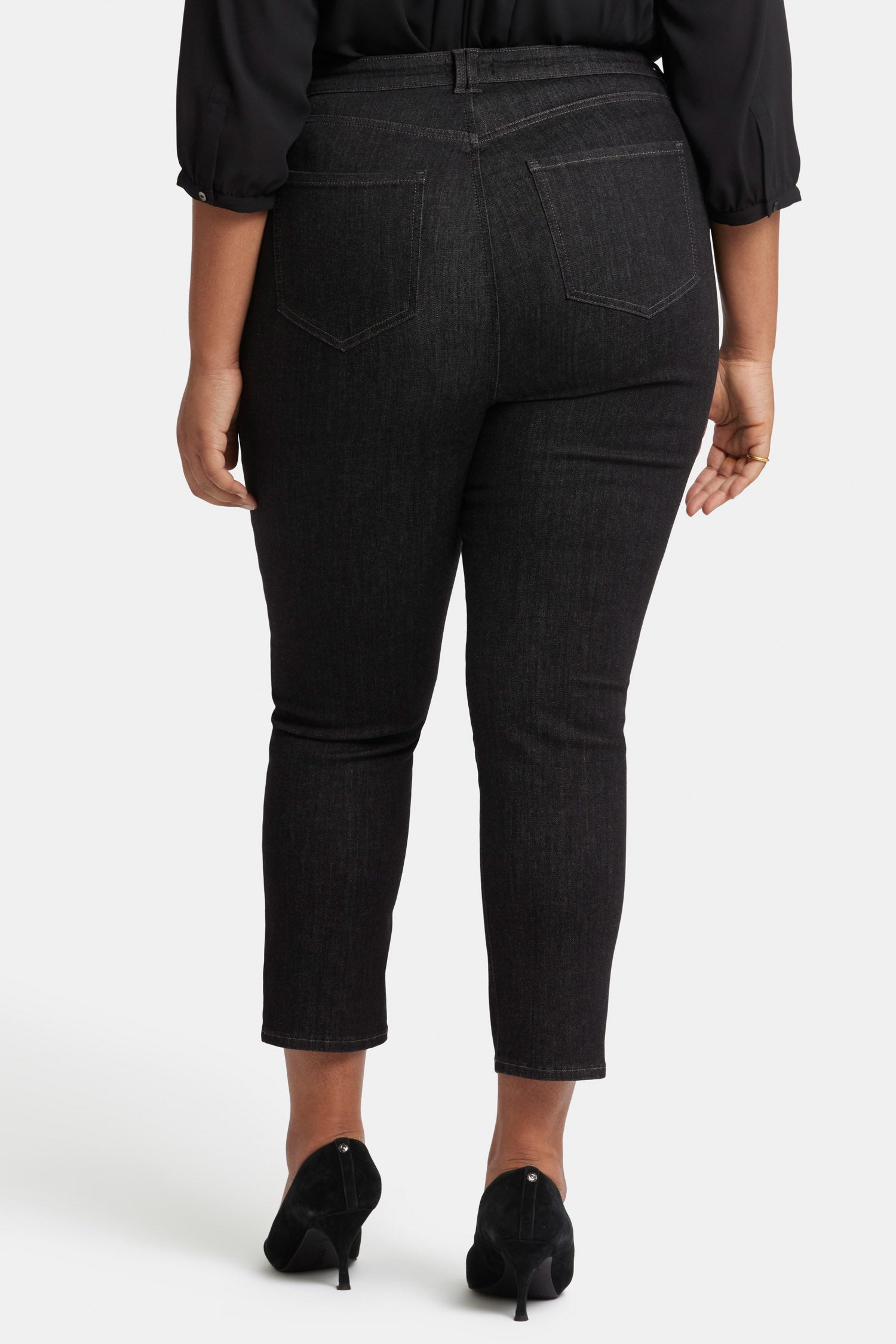Curve Shaper™ Sheri Slim Ankle Jeans for Women - Plus Size High Waisted Stretch Denim Pants - Perfect for Casual Wear, Work & Date Nights | Gardenranch