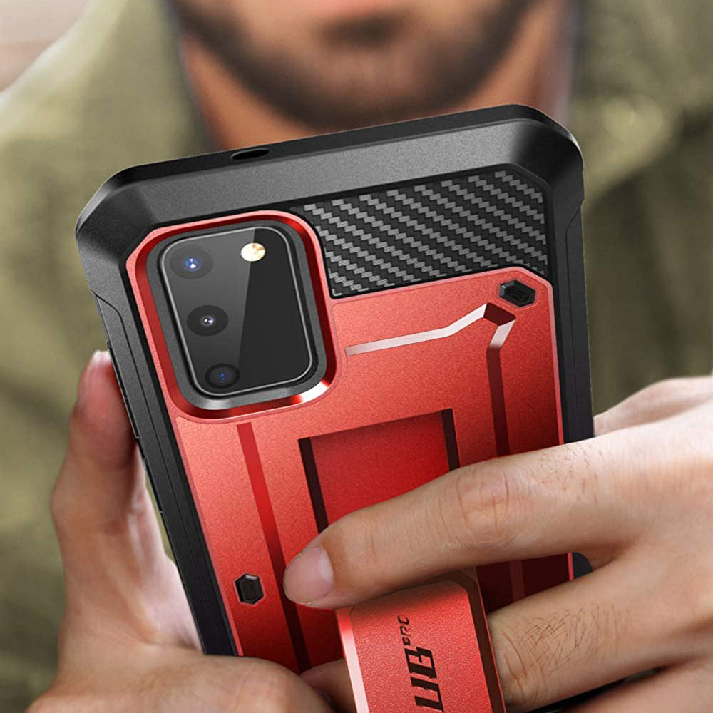 Samsung Galaxy S20 FE Case - Unicorn Beetle Pro Rugged Protective Cover with Shockproof Design in Metallic Red | Perfect for Outdoor Adventures & Daily Protection
