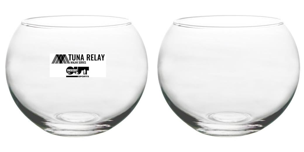 BarConic® 48 oz Tropical Fish Bowl Glass - Premium Glassware for Cocktails, Drinks & Home Decor - Perfect for Parties, Bars & Aquarium Enthusiasts