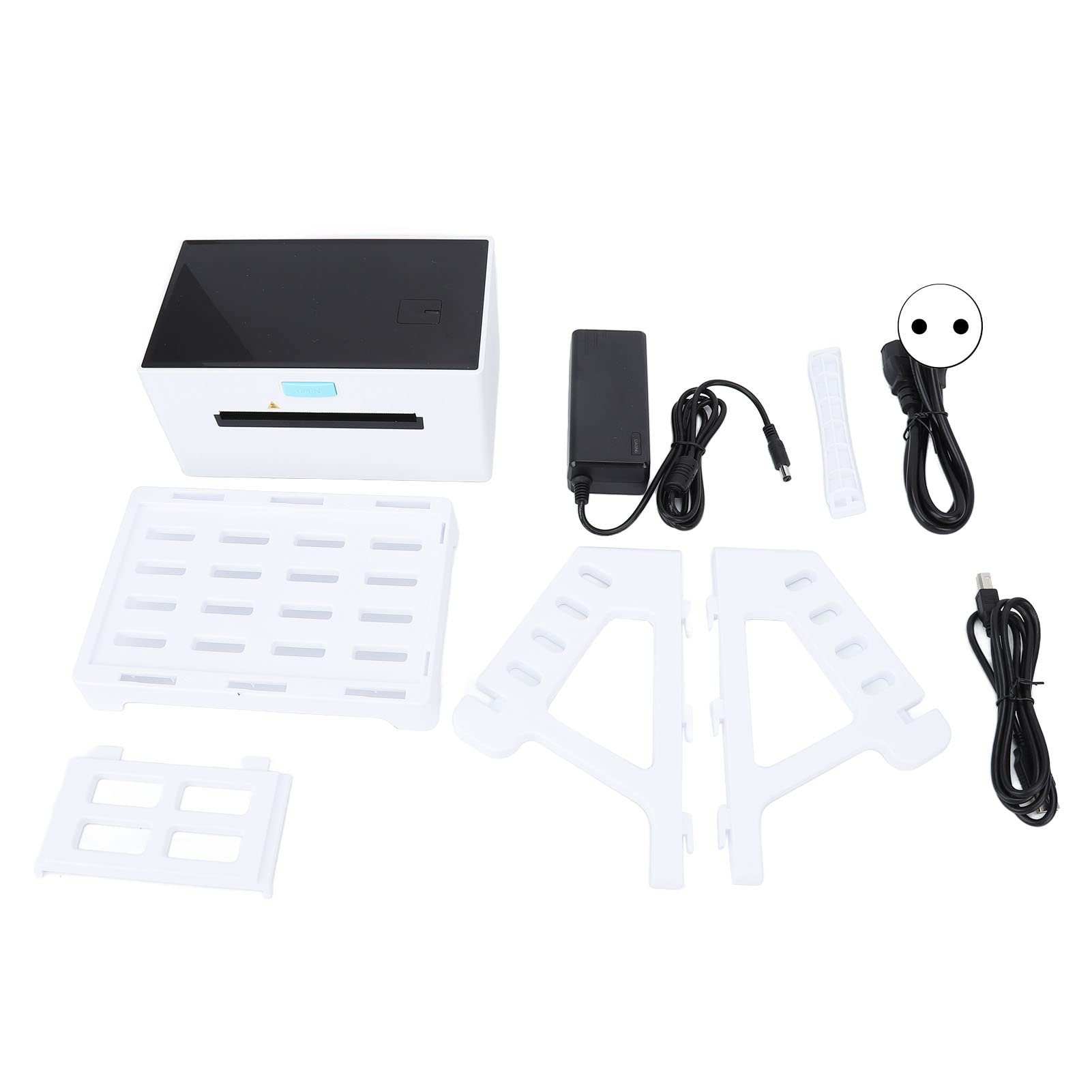 EXCLUZO Desktop Label Printer - 203dpi Thermal Label Maker with High Resolution & Fast Printing | Easy Installation 110-240V | Perfect for Warehouse Labeling, Retail Stores & Small Business Shipping