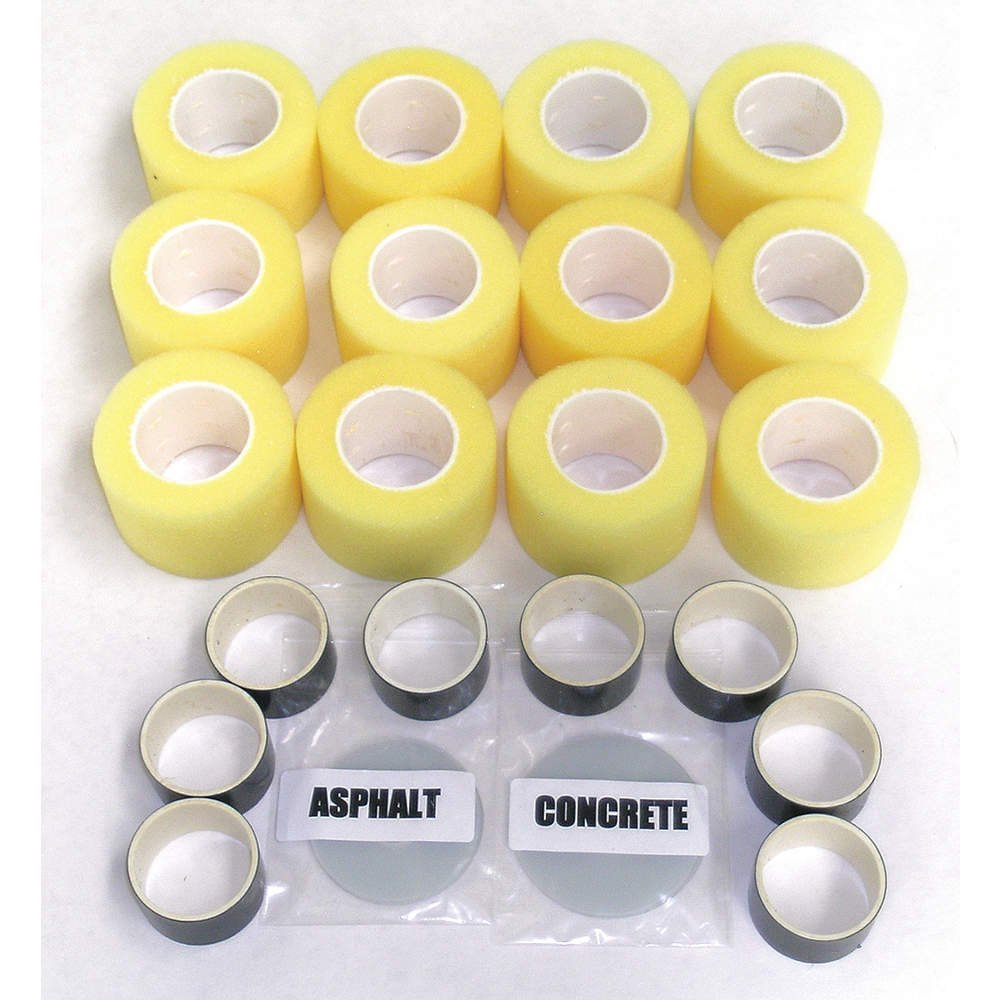 2 Inch Replacement Rollers 12 Pack - Heavy Duty Wheels for Carts, Dollies, and Furniture - Smooth Rolling & Durable for Home, Office, and Warehouse Use