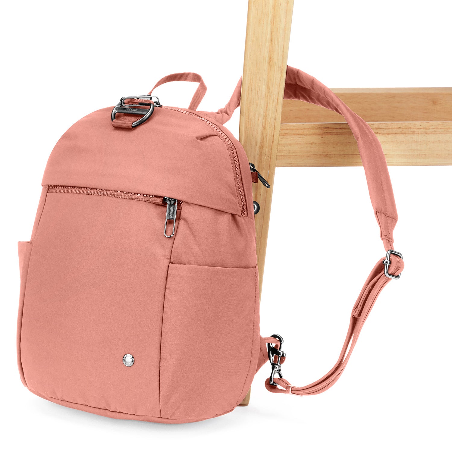 Pacsafe Citysafe CX Anti-Theft 8L Backpack for Women - Secure Travel & Commute Bag with RFID Protection - Perfect for Urban Adventures, Daily Work & Petite Travelers