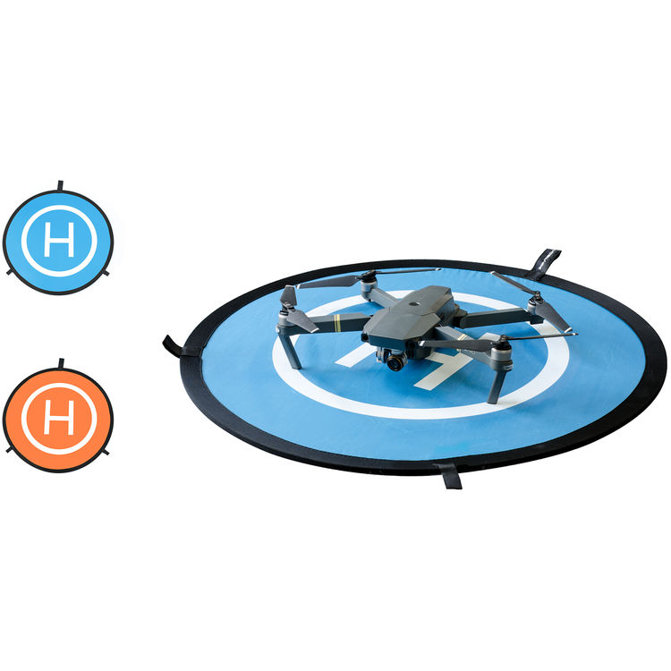 PGYTECH 55CM Foldable Landing Pad for DJI Mavic, Mini, Air Drones - Waterproof & Portable Helipad for Safe Takeoff/Landing - Perfect for Outdoor, Travel, Aerial Photography