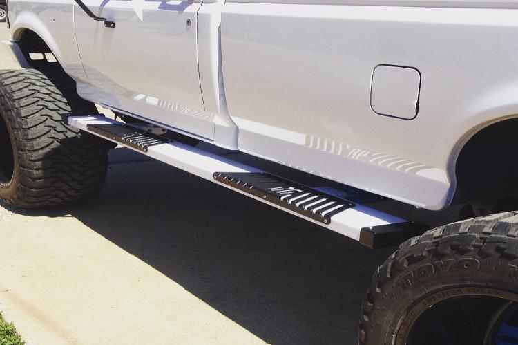Bodyguard T2S1D033X Running Board Step for 2003-2009 Dodge Ram 2500/3500 Regular Cab - Heavy Duty Single Side Step for Easy Truck Access | Perfect for Off-Roading, Work Sites & Daily Use