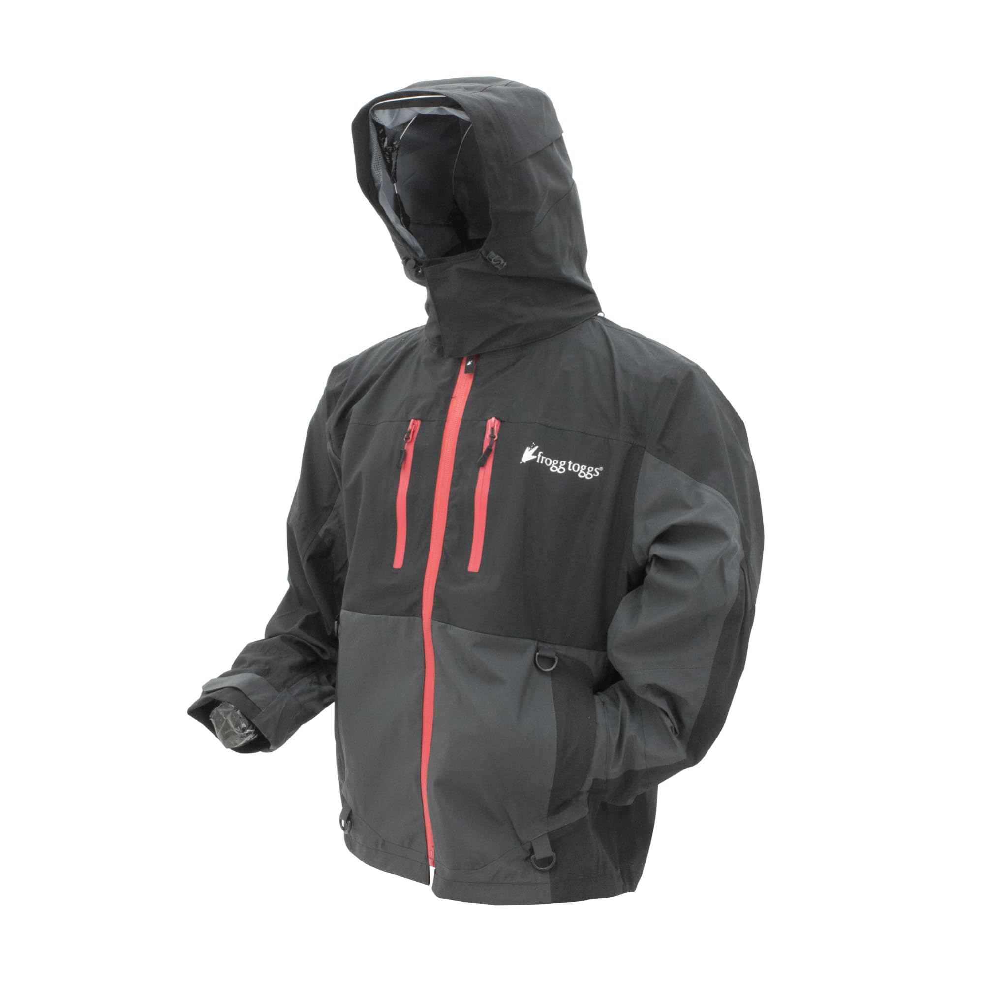 FROGG TOGGS Men's Pilot II Waterproof Rain Jacket - Lightweight Outdoor Jacket for Hiking, Fishing & Camping - Compatible with Co-Pilot Puff Jacket & Vest Liners