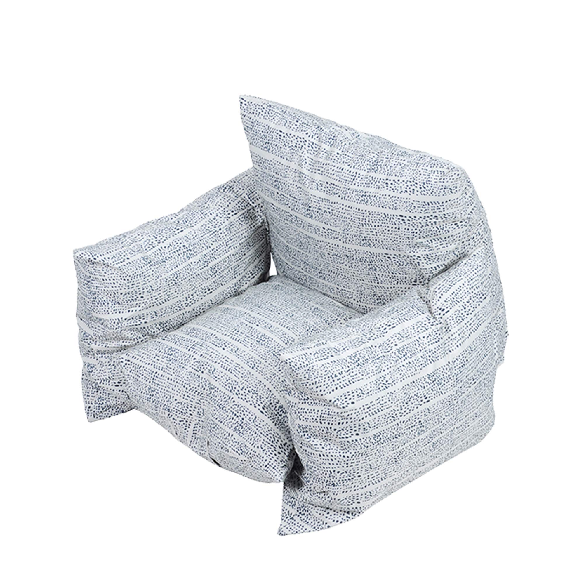 LUCKYERMORE Floor Gaming Sofa Chair for Adults & Kids - Ergonomic Bean Bag Lounger with Armrests for Video Games, TV Watching, Reading & Meditation - Comfortable Sponge Filling for Living Room, Bedroom & Game Room