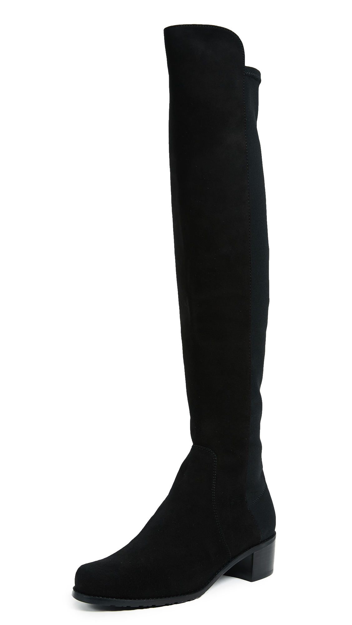 Stuart Weitzman Women's Reserve Tall Boots - Genuine Leather Knee High Riding Boots for Women, Comfortable & Stylish - Perfect for Fall, Winter, Office & Casual Outfits