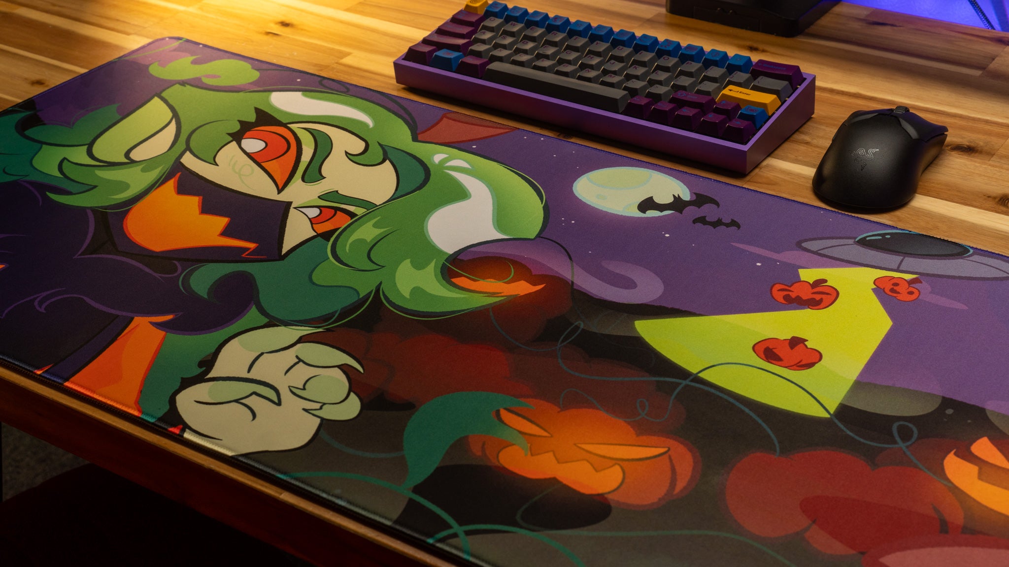 SmokeeBee SmokeeMat Limited Edition Gaming Mouse Pad - Premium Desk Mat for Content Creators & Gamers - Perfect for Streaming, Esports & Office Work