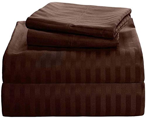 Luxury 6-Piece 100% Egyptian Cotton Bed Sheet Set - 600 Thread Count, 15-18