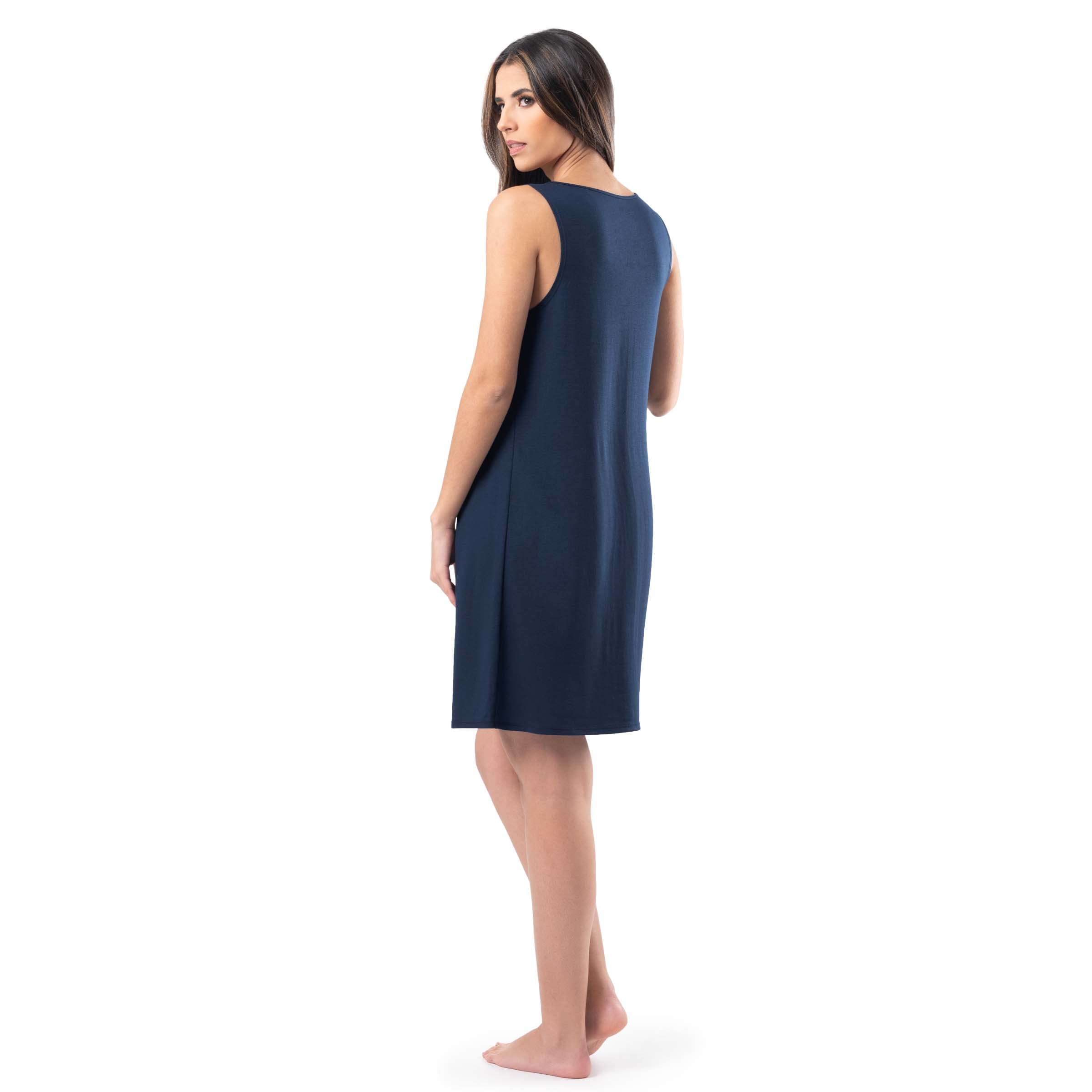 Fruit of the Loom Women's Comfortable & Breathable Sleepwear Nightgown - Soft Sleep Chemise for Relaxing at Home or Vacation