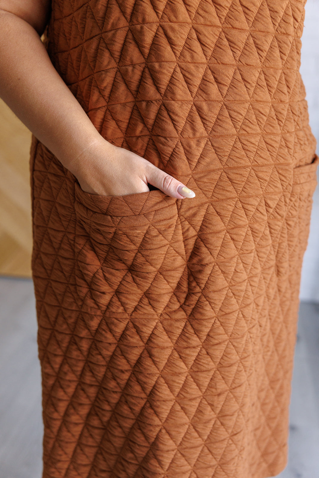 Free Falling Quilted Midi Dress for Women | Elegant Flowy Boho Style | Perfect for Date Night, Wedding Guest & Summer Vacations