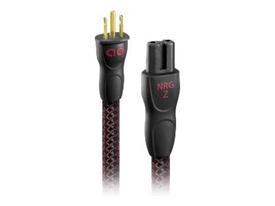 Audioquest NRG Z2 Premium Power Cable - High-Performance AC Power Cord for Home Theater & Audio Systems | Perfect for Audiophiles & Home Entertainment Setups