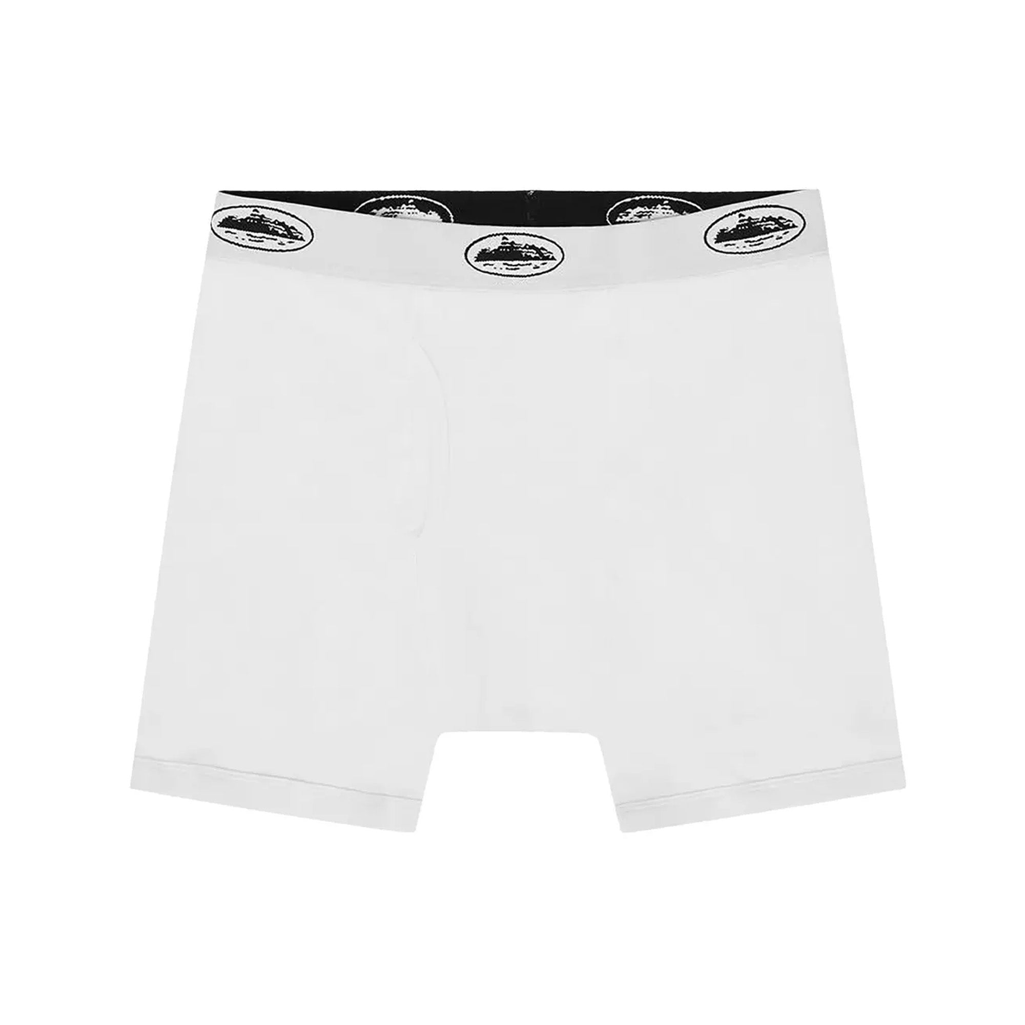 Corteiz Alcatraz Boxers 3 Pack - Premium Cotton Men's Underwear in White (2024) | Soft & Breathable for Daily Wear, Gym & Travel