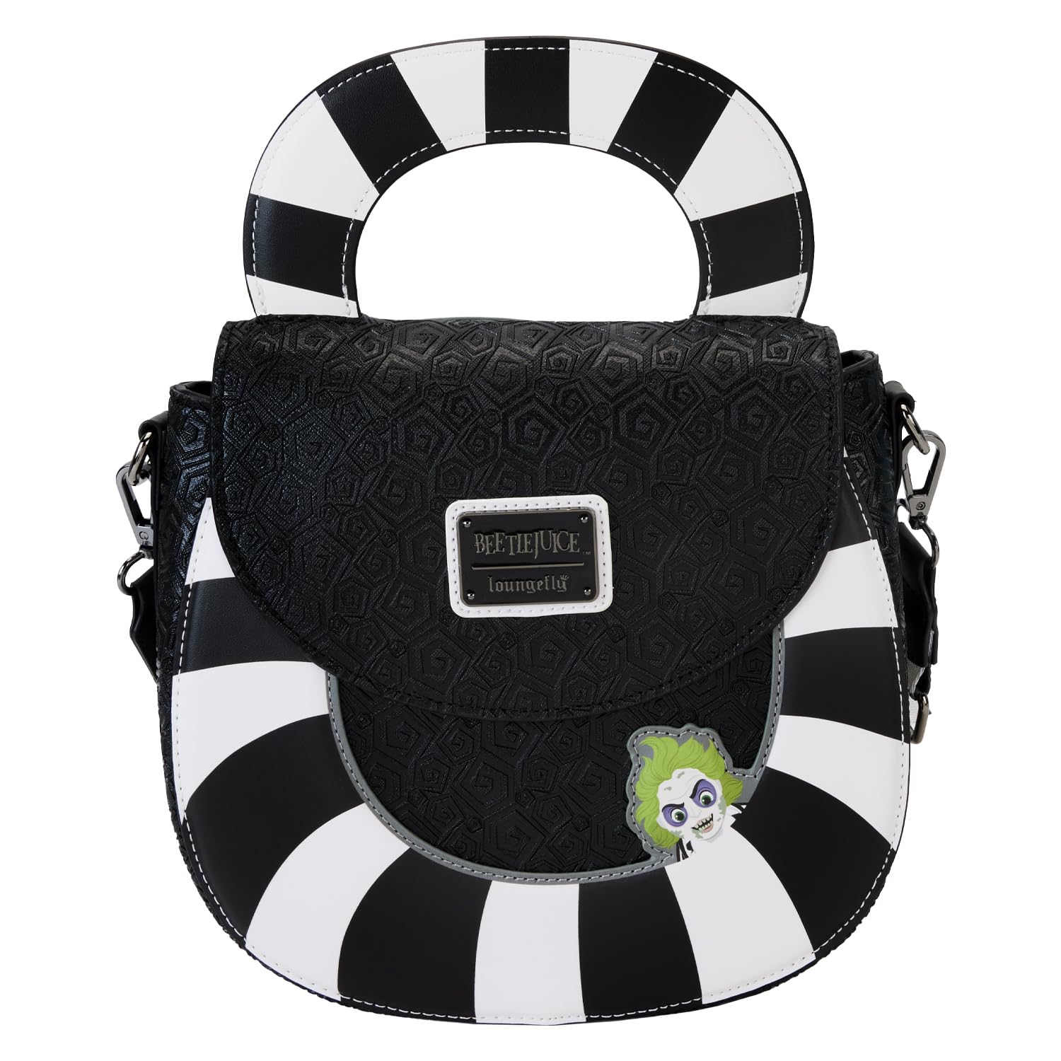 Loungefly Beetlejuice Sandworm Crossbody Bag | Official Beetlejuice Merchandise & Collectible Accessories for Cosplay, Halloween Costumes & Movie Fans