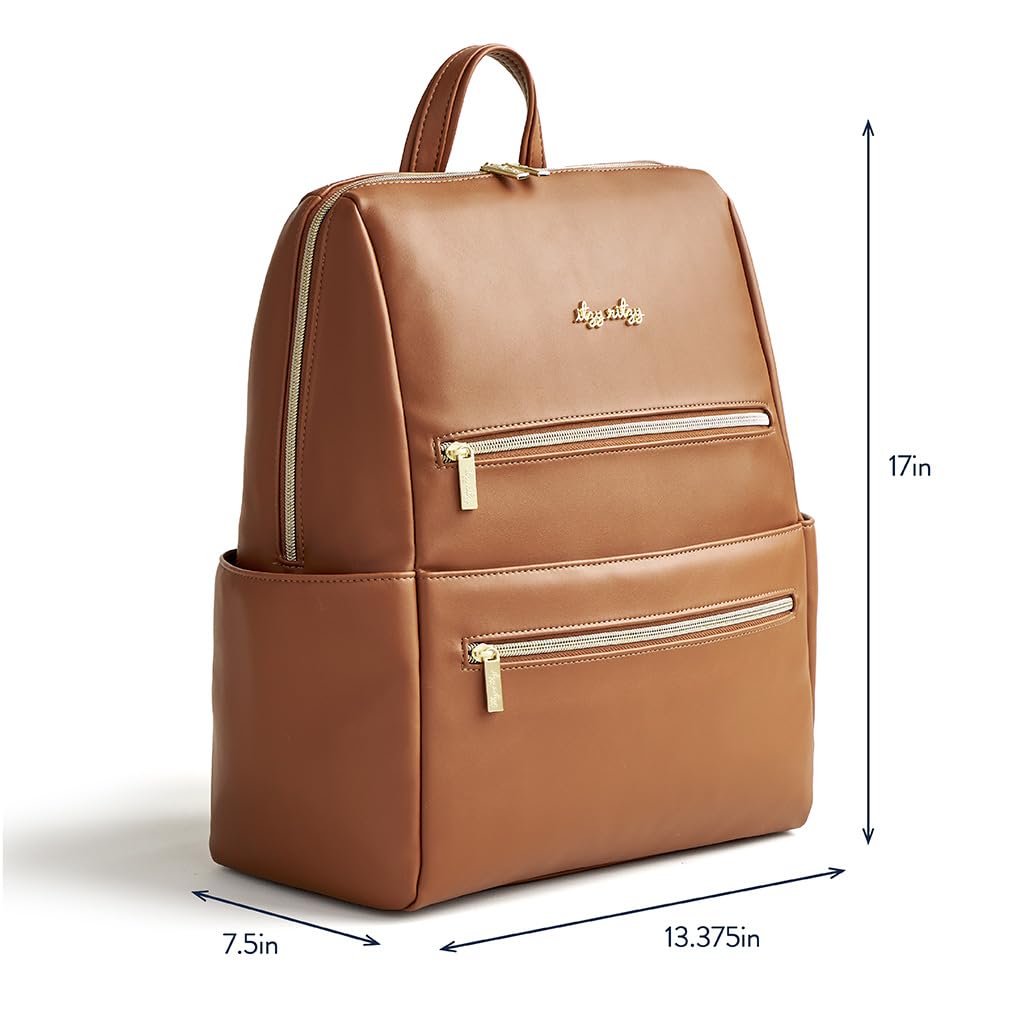 Itzy Ritzy Eras Diaper Backpack - 15 Pockets, Changing Pad, Stroller Straps for Travel & Outings