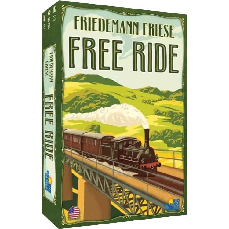 Free Ride Board Game by Rio Grande - Fun Family Game Night