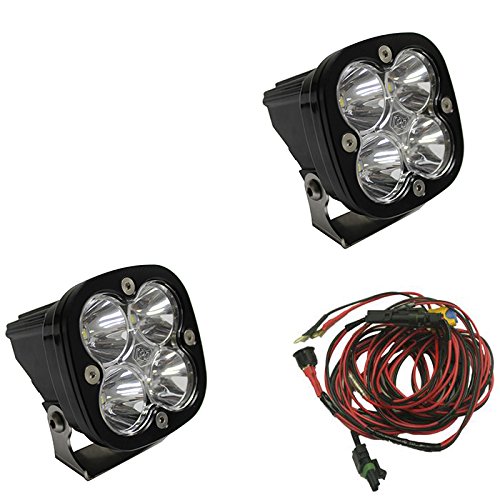 Baja Designs 49-7801 Squadron Pro Spot LED Light Bar Pair - High-Performance Off-Road Lighting for Trucks, Jeeps & ATVs - Perfect for Night Driving, Trail Adventures & Work Sites