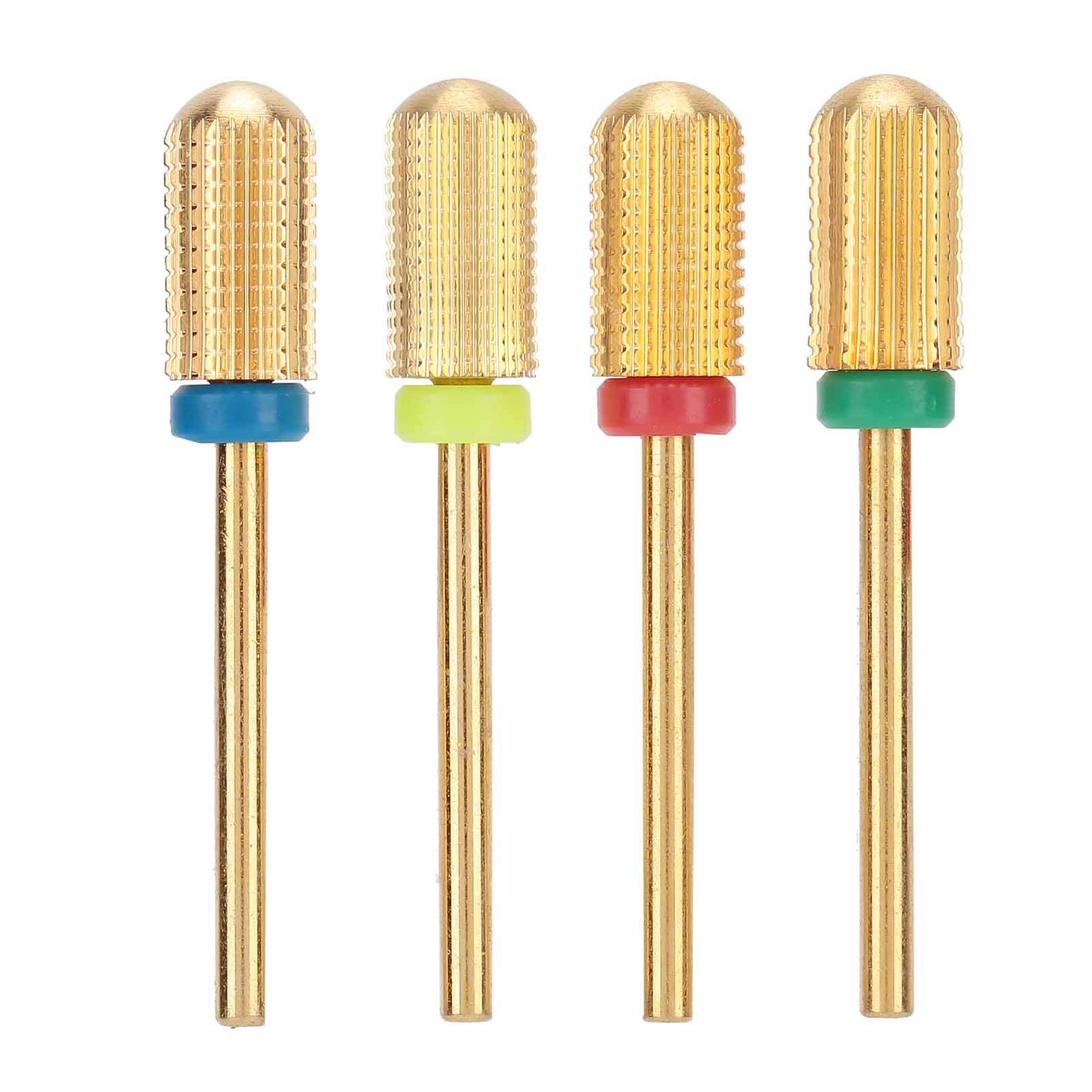 LANTRO JS Professional Nail Drill Bits Set for Manicure, Pedicure & Nail Art - High Speed Electric Nail File Accessories for Salon & Home Use