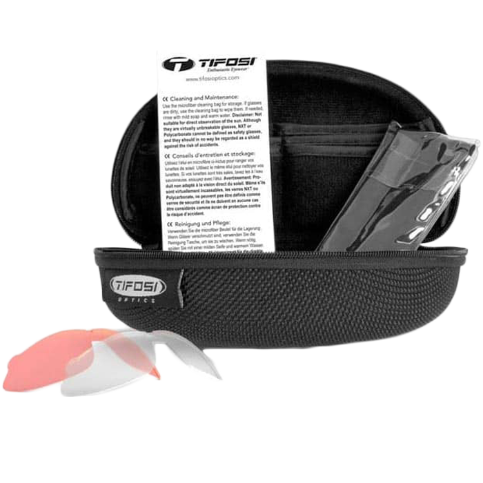 Davos Race Sunglasses - Neon, Smoke & Clear Lenses - UV Protection, Lightweight & Stylish for Running, Cycling & Outdoor Sports