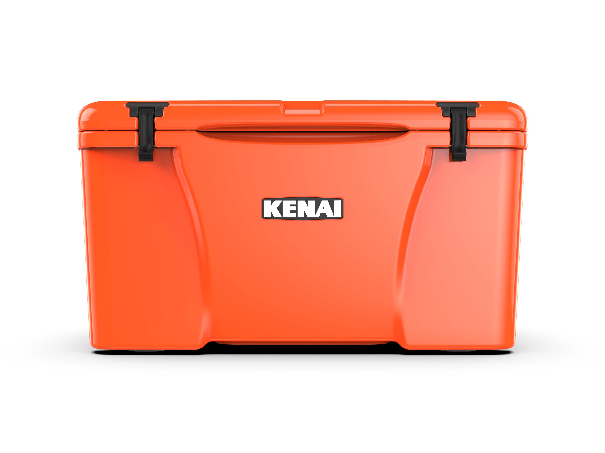 KENAI 45 Quart Rotomolded Cooler - Heavy Duty Insulated Ice Chest for Outdoor Adventures | Lifetime Warranty | Made in USA | Perfect for Camping, Fishing, Hunting, Beach & Boat Trips | Model K45