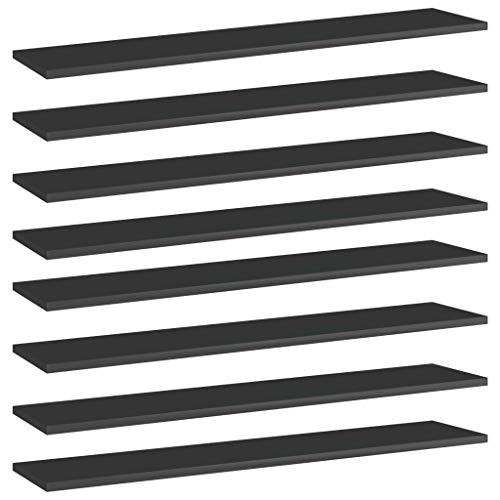 Gloss Black 8 Pcs