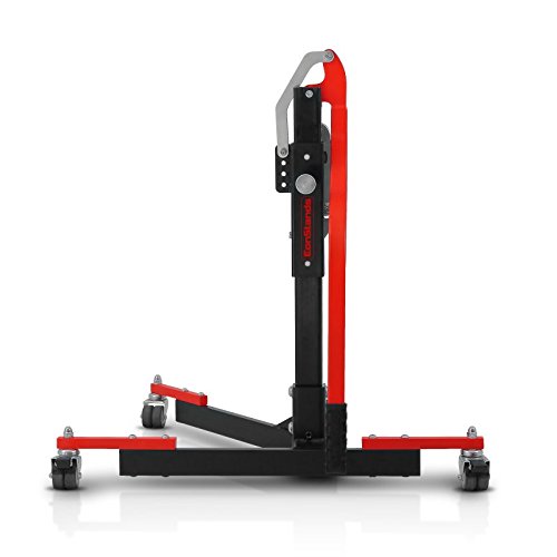 KTM 1090/1190 Adventure/R 13-18 Center Paddock Stand CS Power Evo - Red Motorcycle Lift Stand for Easy Maintenance & Tire Changes