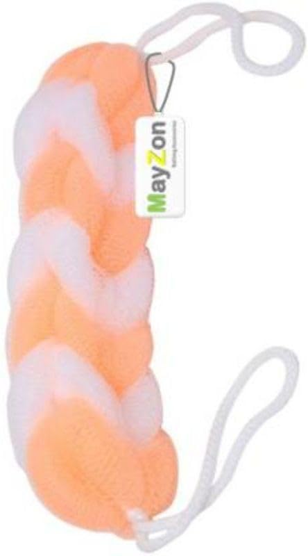 Exfoliating Loofah Sponge for Shower & Bath - Natural Back Scrubber for Men & Women - Soft & Durable Skin Care Brush (Pack of 1, Multicolor) | Perfect for Deep Cleansing & Relaxing Spa Experience at Home