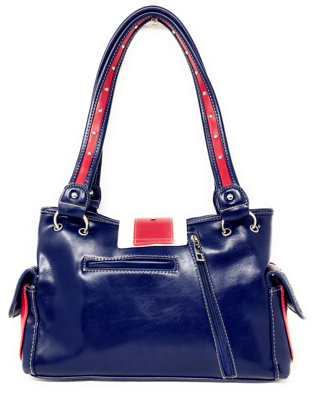 American Flag Rhinestone Handbag - Stylish Crossbody Purse Wallet for Women in Multiple Colors | Perfect for 4th of July, Patriotic Events & Everyday Use