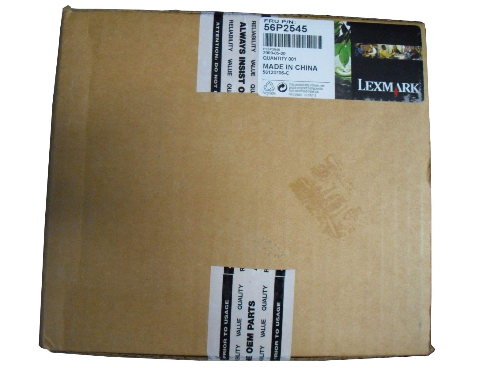 Lexmark 56P2545 High-Yield Black Toner Cartridge - Compatible with Lexmark Printers | Reliable Printing for Office & Home Use