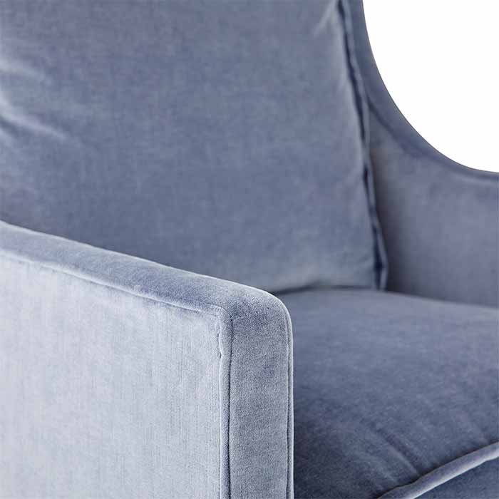 Alexandra Swivel Chair - Modern Accent Chair with 360° Rotation, Upholstered in Soft Fabric - Perfect for Living Room, Bedroom, or Home Office