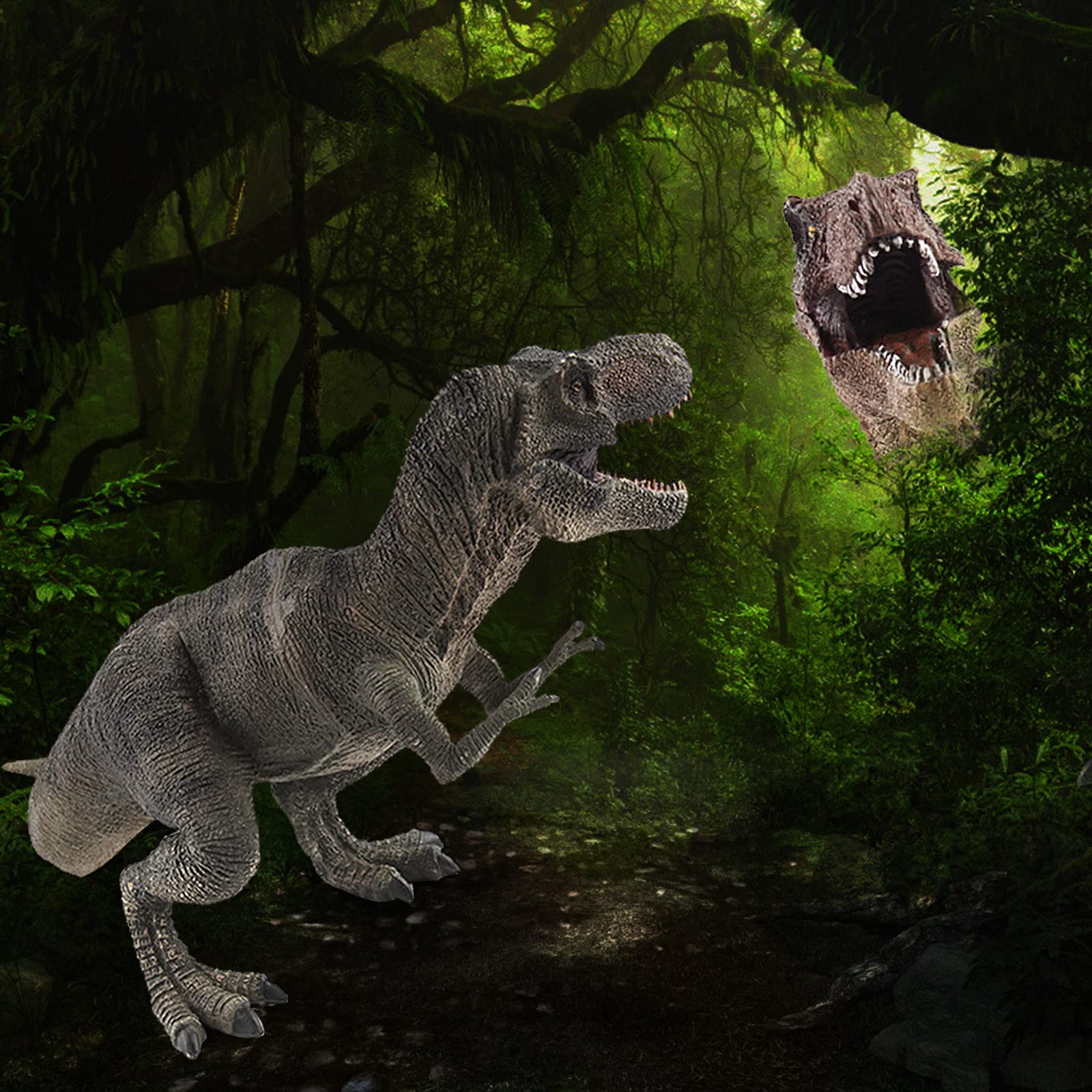Dinosaur Animal Figurines Toys Set - Realistic Dino Figures for Kids, Preschool Learning, Home Decor & Collectibles | Perfect for Playtime, Classroom Education & Themed Party Decorations