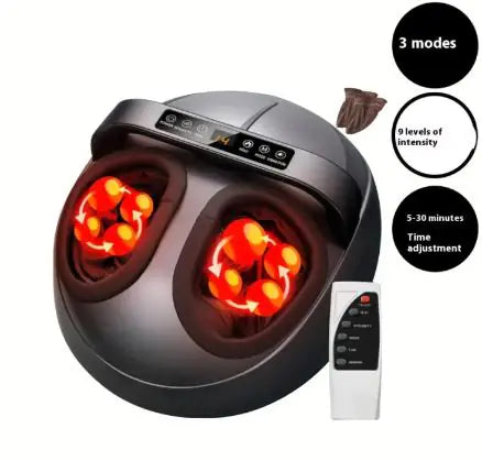 Premium Full Wrap Airbag Foot Massager for Pain Relief & Relaxation - Perfect for Home, Office & Travel Use