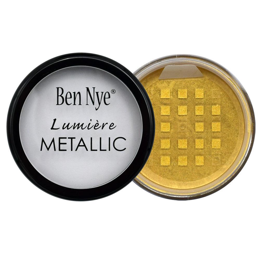 Ben Nye Lumière Metallic Loose Powder - Professional Makeup Highlighter for Stage, Cosplay & Special Effects - Vegan & Cruelty-Free