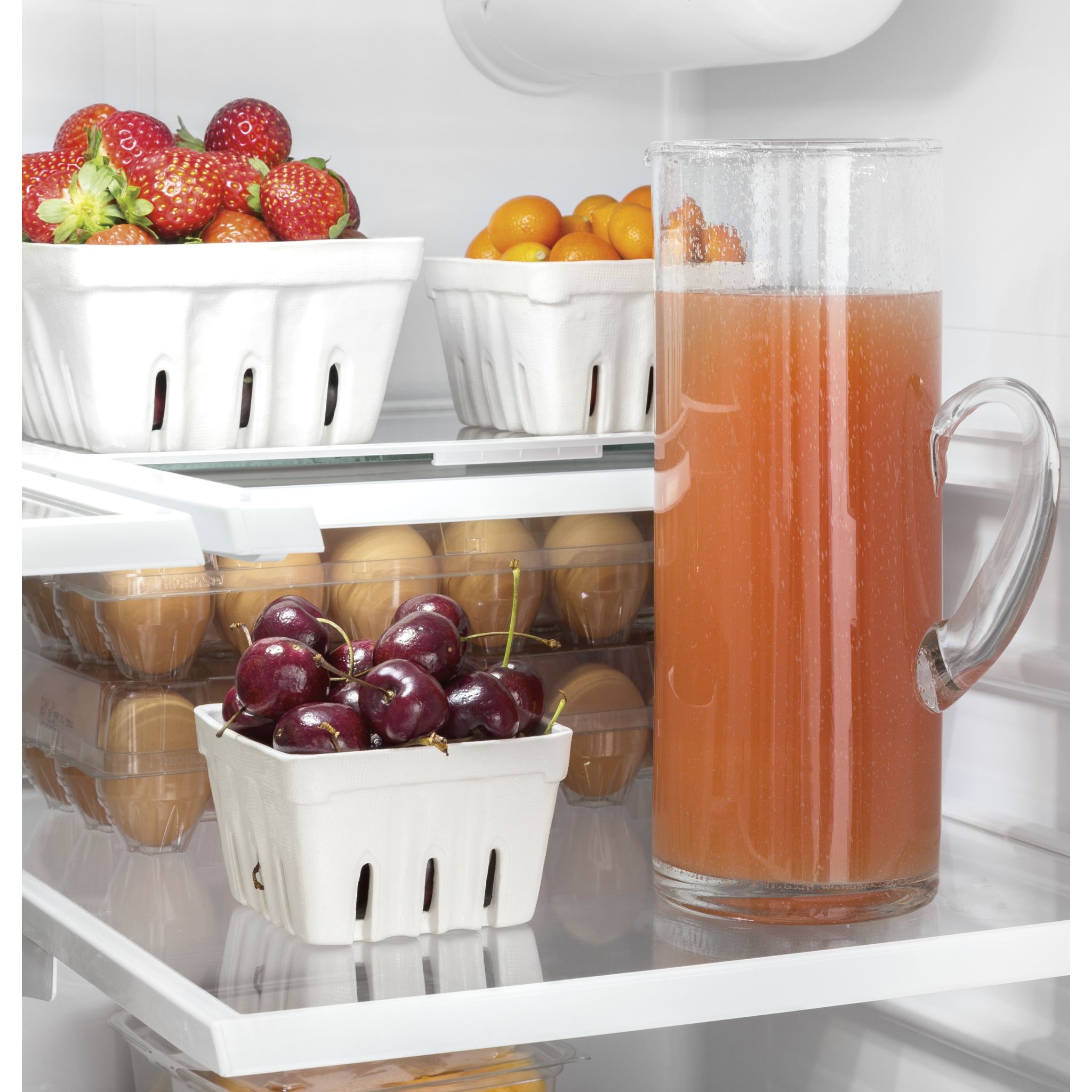 GE GFE26JMMES 26.6 Cu. Ft. Smart French Door Refrigerator in Slate - Energy Star Certified, Wi-Fi Enabled, Spacious Interior for Large Families, Perfect for Modern Kitchens & Entertaining