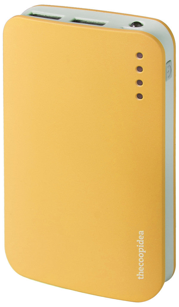 Thecoopidea Gummy 9000mAh Portable Power Bank with 2.4A Fast Charging - Perfect for Travel, Camping & Emergency Phone Charging