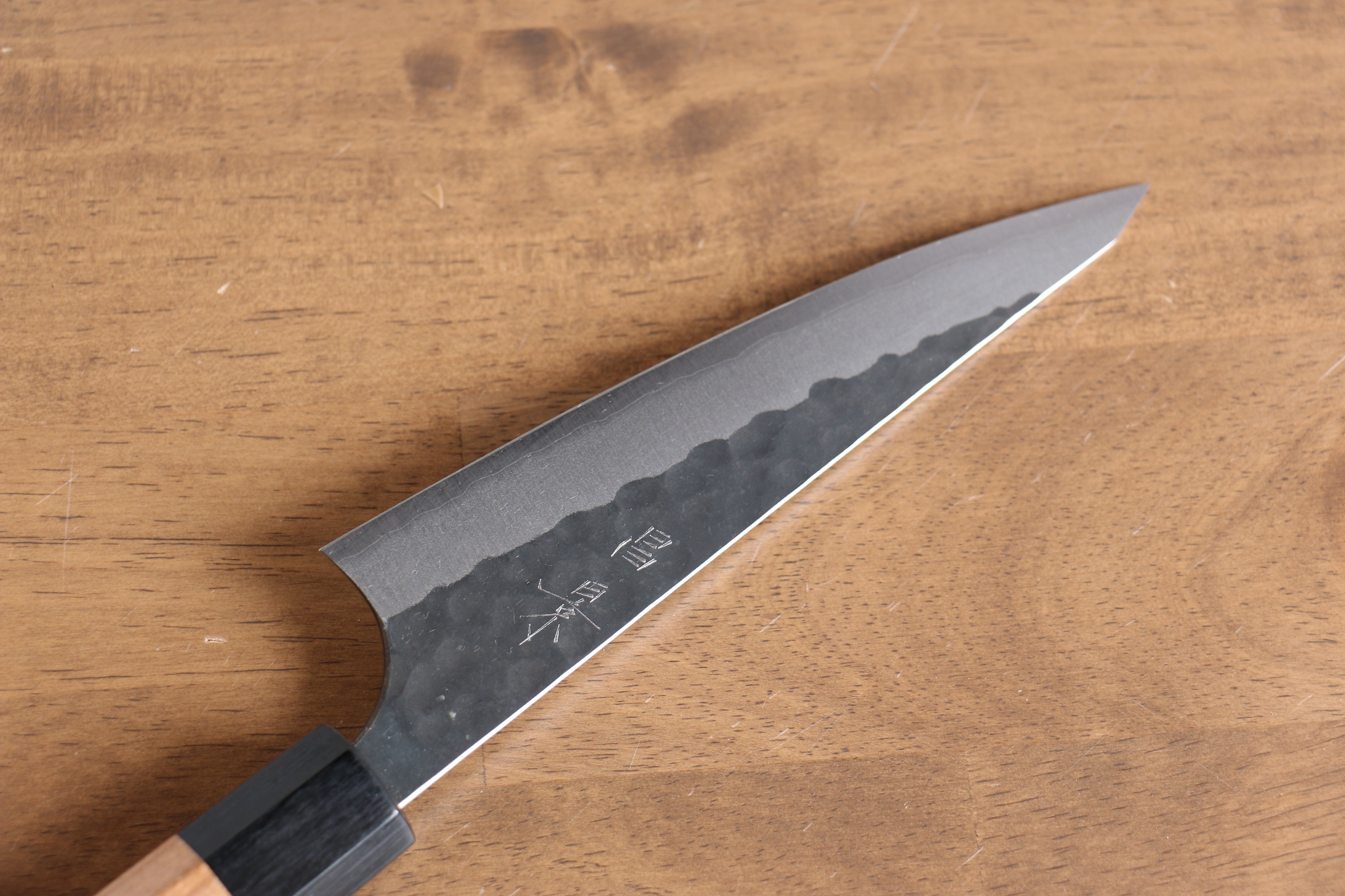 Masakage Koishi Blue Super Steel Honesuki Boning Knife 150mm with American Cherry Handle - Perfect for Poultry, Meat, and Fish Butchery