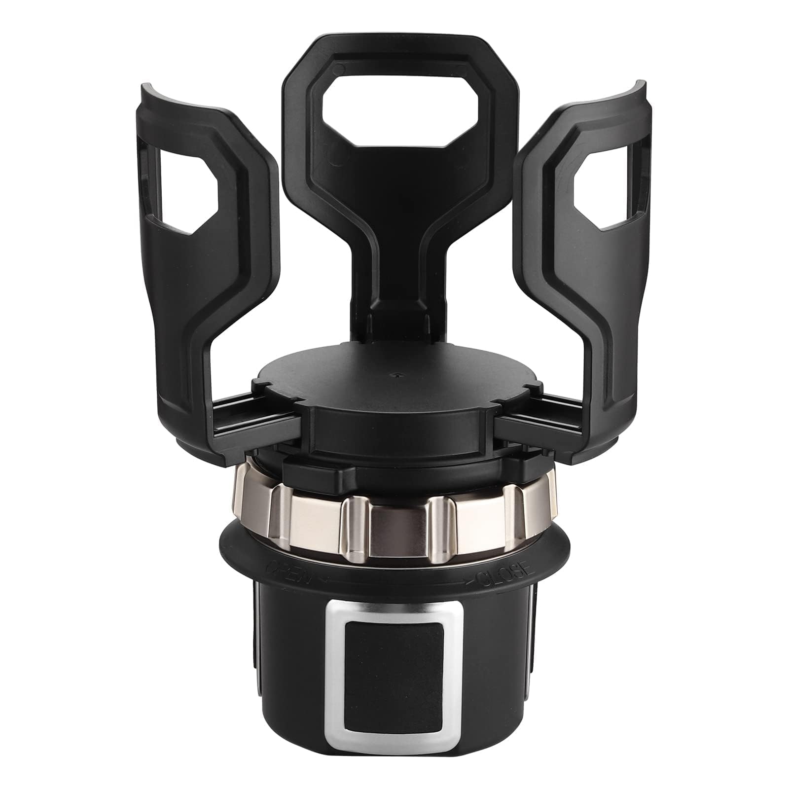 AUTOUTLET Upgraded Adjustable Car Cup Holder Expander - Universal Fit for YETI 14/20/30/46oz, Hydro Flask 32/40oz & Large Water Bottles (2.36