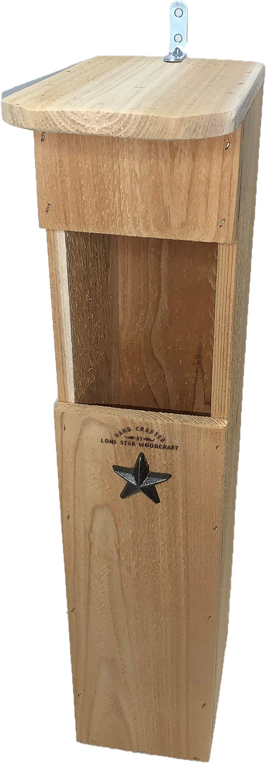Screech Owl House - Handcrafted Wooden Nesting Box for Backyard Birdwatching | Perfect for Garden, Patio & Wildlife Conservation
